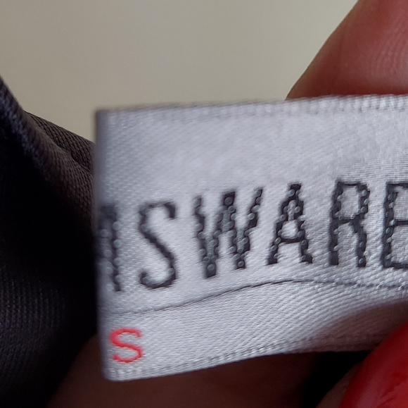 New Black Dress Peplum Waist Size Small Sleeveless - Picture 11 of 16